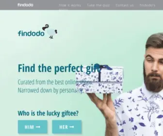 Findodo.com(Be the best gifter) Screenshot