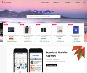 Findoffer.com(Best Online Marketing website) Screenshot