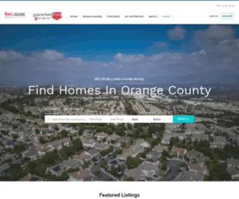 Findorangecountyhomes.com(Find Homes In Orange County) Screenshot