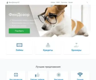 Findozor.kz(Срочные займы и онлайн кредиты в Казахстане) Screenshot