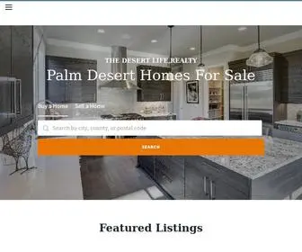 Findpalmdeserthomesforsale.com(Palm Desert Homes For Sale) Screenshot