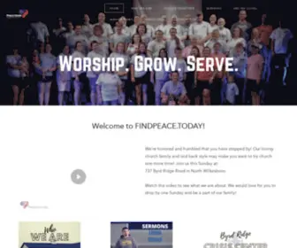 Findpeace.today(Peace Haven Baptist Church) Screenshot