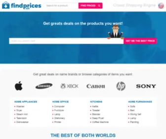 Findprices.com((US)) Screenshot