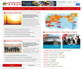 Findproperties168.net(Find Properties Overseas) Screenshot