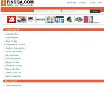 Findqa.com(USA Classifieds) Screenshot