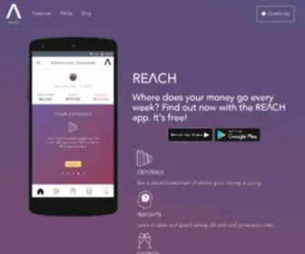 Findreach.com(REACH) Screenshot