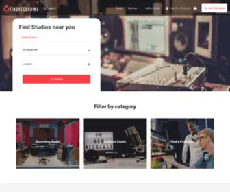 Findrecording.com(Findrecording) Screenshot