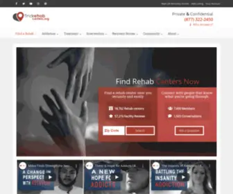 FindrehABCEnters.org(Drug & Alcohol Rehabs & Addiction Treatment Centers) Screenshot