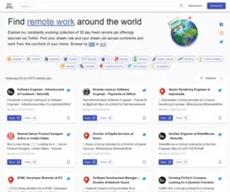 Findremotework.co(Find Remote Work) Screenshot