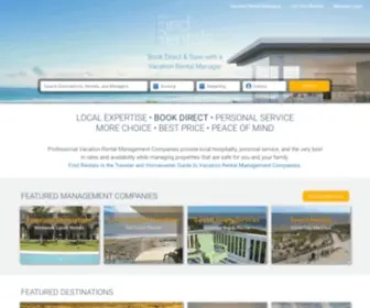 Findrentals.com(Book Direct & Save with a Vacation Rental Manager) Screenshot