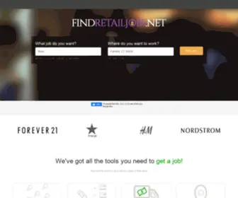 Findretailjobs.net(Find Retail Jobs) Screenshot