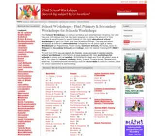 Findschoolworkshops.co.uk(Find School Workshops) Screenshot