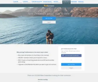 Findsomeone.co.nz(NZ Dating and Online Chat) Screenshot