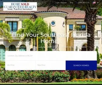 Findsouthfloridarealestate.com(Southeast Florida Area Real Estate) Screenshot