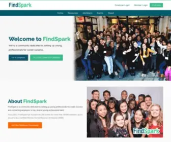 Findspark.com(The Most Ambitious Community on the Planet FindSpark) Screenshot
