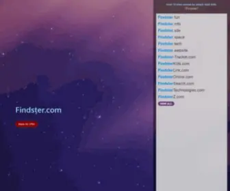Findster.com(Site Name Reserved) Screenshot