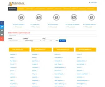 Findstone.com(Market Place For Building Stone) Screenshot