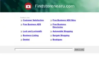 FindStorenearu.com(Find Local Business Listings in Your City Near Your Zip Code) Screenshot