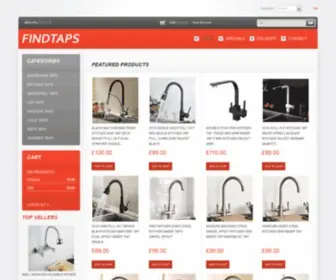 Findtaps.co.uk(Taps for Bathrooms & Kitchens) Screenshot