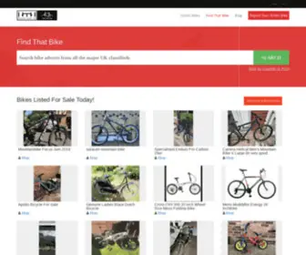 Findthatbike.co.uk(Find That Bike) Screenshot