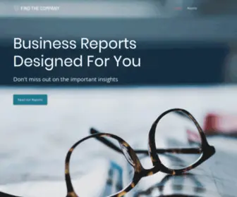 Findthecompany.website(Find The Company) Screenshot