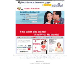 Findtheperfectgifts.com(Find the perfect gift) Screenshot