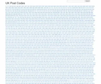 Findthepostcode.com(UK Post Codes) Screenshot