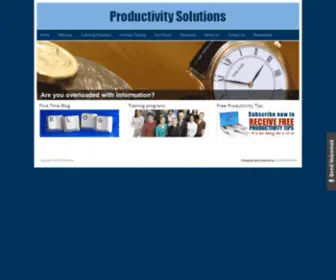 Findtime.com.au(About Time Management Solutions) Screenshot