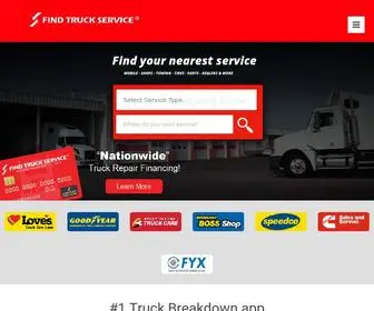 Findtruckservice.com Screenshot