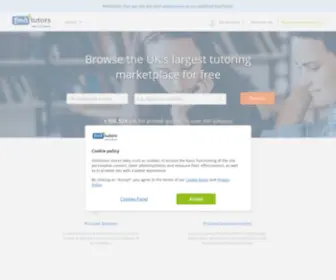 Findtutors.co.uk(Private lessons and tutors) Screenshot