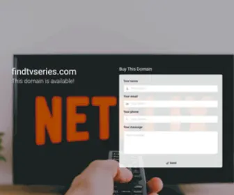 Findtvseries.com(Find Tv Series) Screenshot