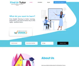 Findurtutor.com(Find Ur Tutor) Screenshot