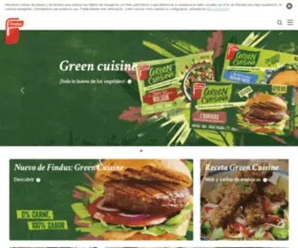 Findus.es(Descubre nuestra gama de alimentos congelados) Screenshot