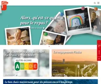 Findus.fr(Produits surgelés) Screenshot