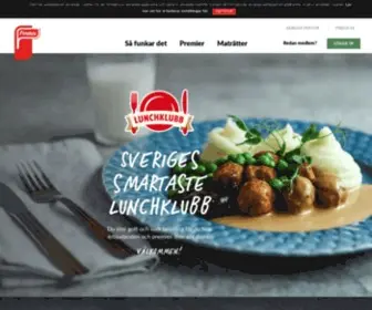 Finduslunchklubb.se(Findus Lunchklubb) Screenshot