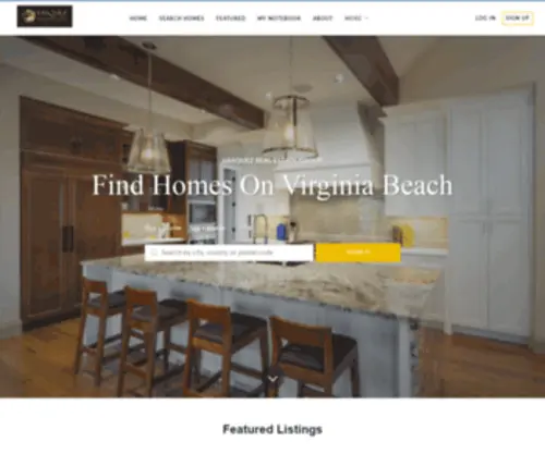 Findvabeachhomesforsale.com(Find Homes On Virginia Beach) Screenshot