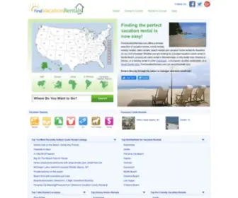 Findvacationrentals.com(Vacation Rentals) Screenshot