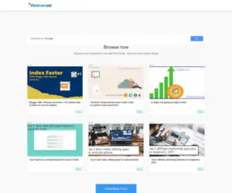Findversal.one(Find tech and related things) Screenshot