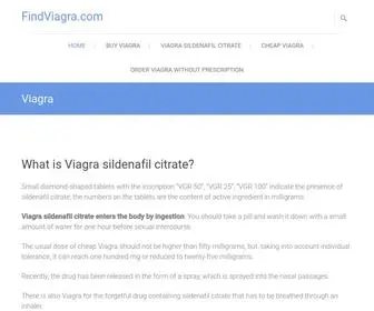 Findviagra.com(Generic Viagra) Screenshot