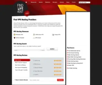 FindvPshost.com(VPS Web Hosting) Screenshot