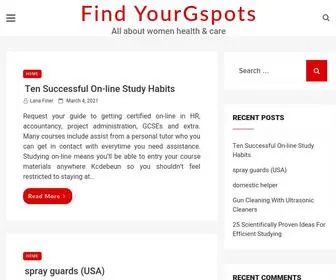 Findyourgspots.com(Find YourGspots) Screenshot