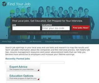 Findyourjob.net(Find Your Job) Screenshot