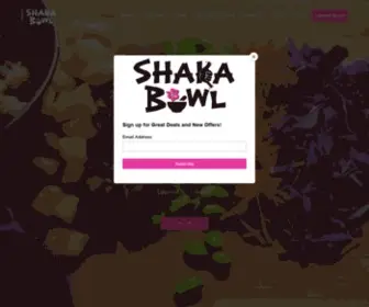 Findyourshaka.com(Shaka Bowl Hoboken) Screenshot