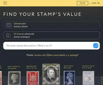 Findyourstampsvalue.com(Find your stamps value) Screenshot