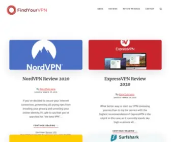FindyourVPN.com(True Review from the Expert) Screenshot