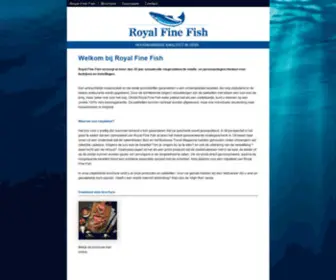 Fine-Fish.nl(Royal Fine Fish) Screenshot