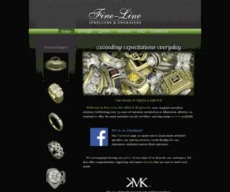 Fine-Line.ab.ca(Custom Design) Screenshot