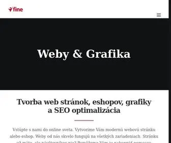 Fine.sk(Tvorba web stránok a eshopov Martin) Screenshot