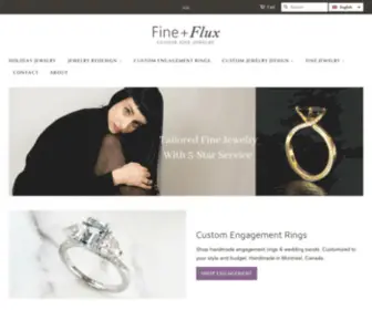 Fineandflux.com(Bijoux Sur Mesure Et Transformation) Screenshot