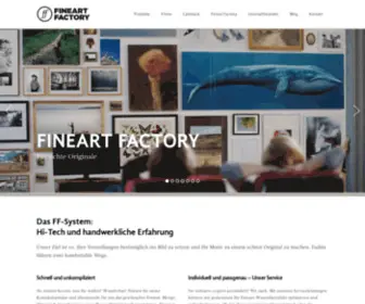 Fineart-Factory.com(FINEART FACTORY GmbH) Screenshot